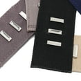 thumbnail image 3 of 5pcs Elastic Waist Extenders Adjustable Easy Installation Pants Button Extender Waist Band Extenders for Men Women, 3 of 14