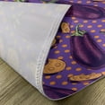 thumbnail image 5 of Ambesonne Eggplant Place Mats Set of 4, Retro Realistic Dotted, Standard Size, Purple Orange, 5 of 6