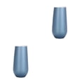thumbnail image 1 of Injueey Copas de cóctel de doble capa, flauta de champán de varios colores, copa de tostado de acero inoxidable, vaso de vino azul mate Azul Mate arpox.180ml 2piezas Injueey CBP277490, 1 of 5