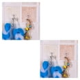thumbnail image 2 of Wosthever Pack of 2 Hangers Wall Self-adhesive Door Plastic Organizer Kitchen Tile Removable Towel Hooks Mirror Storage Organization PC 1 2Conjunto, 2 of 6