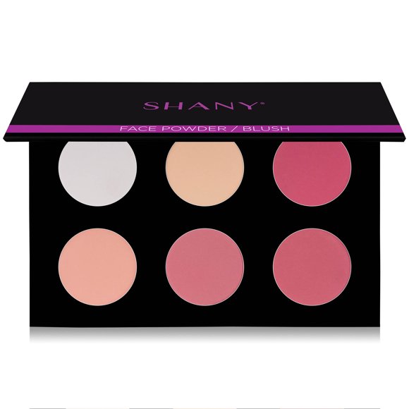 SHANY Shimmer & Matte Blush/Highlighter Face Palette - Layer 4 - Refill for the 6 Layer Mini Masterpiece Collection Makeup Set