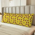 thumbnail image 6 of Easygdp Duck with Star Sunglasses Long Body Pillowcase - Super Soft Microfiber Body Pillow Case - Envelope Closure, Cool, Anti-Fading- 20x54 in, 6 of 8