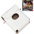 thumbnail image 2 of Yazoeia Camera Bag, Portable PU Leather Camera Case Skinfriendly and Comfortable Touch for Photo Printer (White) CJB12-55643, 2 of 9