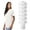 White 6 Pack, variant on Hanes - Women Bulk T-Shirt, Short Sleeve Tee | Crew Neck, Classic Fit | 100% Cotton, 5 oz | Black Pack - 6, Size: Small
