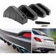 thumbnail image 3 of Alerón trasero universal para coche, 4 unidades, difusor trasero (patrón de fibra de carbono), 3 of 5