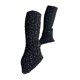 thumbnail image 2 of Calentadores de pierna de patinaje figurado altos calcetines calientes calientes calcetines de calcetines de patinaje de cable para entrenamiento de Negro, 2 of 8
