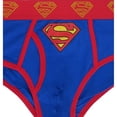 thumbnail image 2 of Superman Symbol Men's Underwear Fashion Briefs-Medium (32-34), 2 of 4