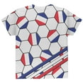 thumbnail image 2 of World Cup France Soccer Ball All Over Youth T Shirt Multi YSM, 2 of 2