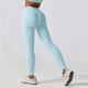 thumbnail image 3 of Pantalones de Yoga sin costuras para mujer, mallas deportivas de cintura alta, mallas Push Up para mujer, mallas de entrenamiento acanaladas para Fitness, ropa de gimnasio, 3 of 5