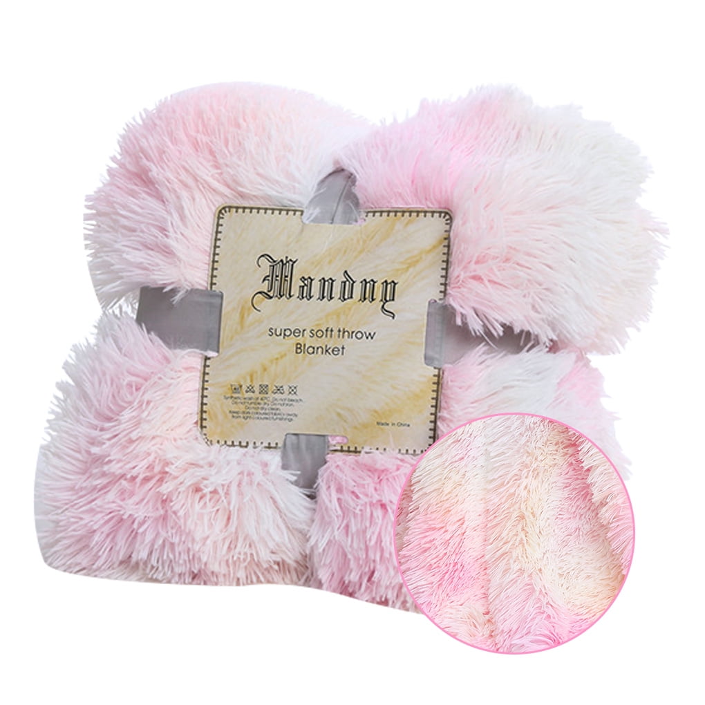 Fashionhome Fluffy Sofa Throw Blanket