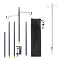 thumbnail image 3 of Light Stand Plegable Colgando Soportes Cantente Pesca Caminata Picnic, 3 of 9
