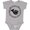 AC-Heather Grey, variant on French Horn Music Boys or Girls Baby Bodysuit