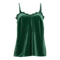 thumbnail image 5 of No Boundaries Juniors’ Velvet Cami Top, 5 of 5