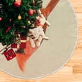 thumbnail image 5 of FMSHPON Northern Cardinal Xmas Christmas Tree Skirt Stand Mat for Holiday Party Decoration Indoor Outdoor 36 inches, 5 of 6
