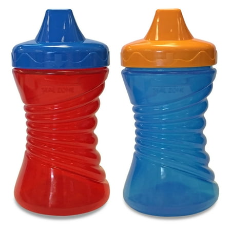 First Essentials by NUK™ Fun Grips® Hard Spout Sippy Cup, 10 oz., (Best Straw Sippy Cup For 10 Month Old)