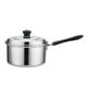 thumbnail image 1 of Cacerola antiadherente con tapa, olla de cocina de metal con mango largo, olla para leche, olla para cocinar 14cm, 1 of 9