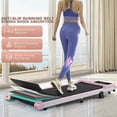 thumbnail image 5 of Walking Pad with 6% Incline, 3.0HP Under Desk Treadmill for Home Office, 300 lbs Capacity Portable Running Walking Machine, Slim Compact Motorized Electric Treadmill, 5 of 6