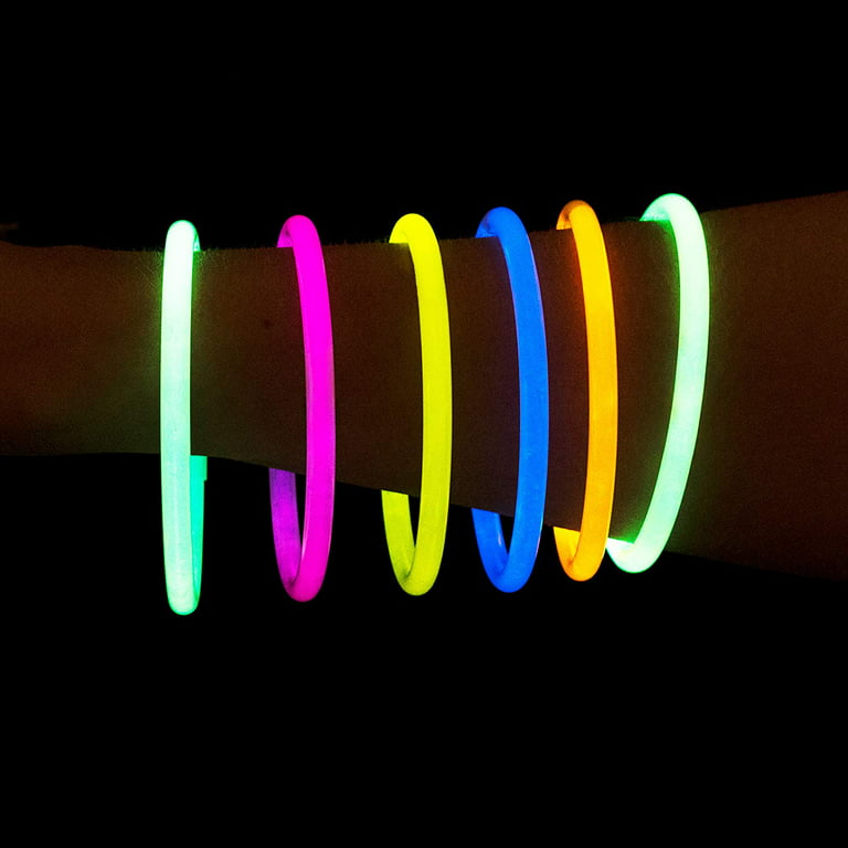 Glow Sticks Party Supplies 8 Inch Glow in the Dark Light Up Sticks Glo –   Online Shop