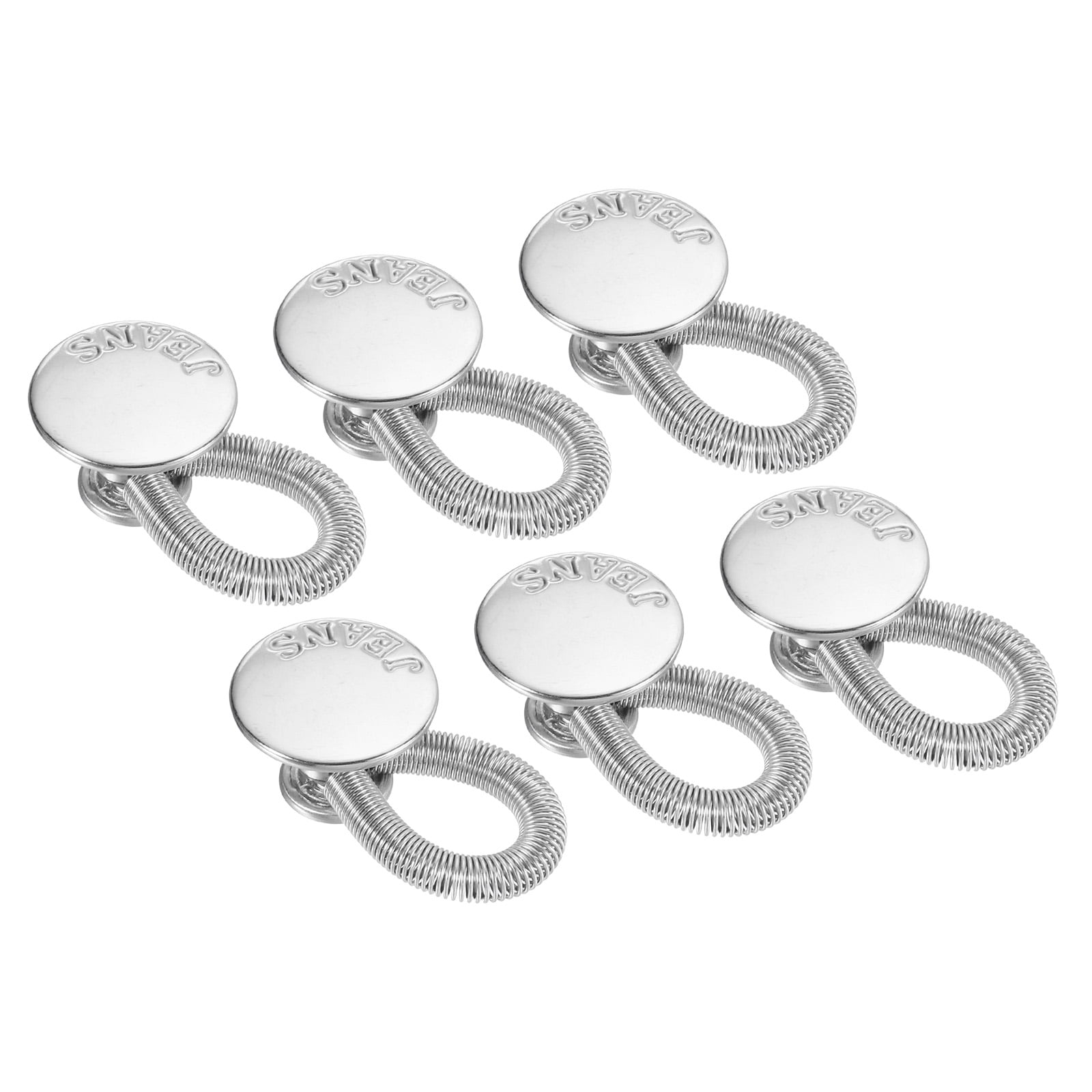 Uxcell Waist Extender Buckle Retractable Adjustable Jeans Button Pins