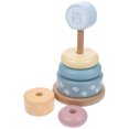 thumbnail image 3 of 1 Set Wooden Stacking Toy Funny Stackable Ring Plaything Tower Stacking Game Toy, 3 of 8