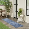thumbnail image 4 of Nourison Essentials Indoor/Outdoor Denim 2' x 6' Area Rug, (2x6), 4 of 8