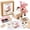 E, variant on Winter Poetry Upgrade Farm Bead Tissue Box DIY Kit, Handmade Beaded Craft Set, Cute Tissue Holder Making Kit for Craft Lovers B