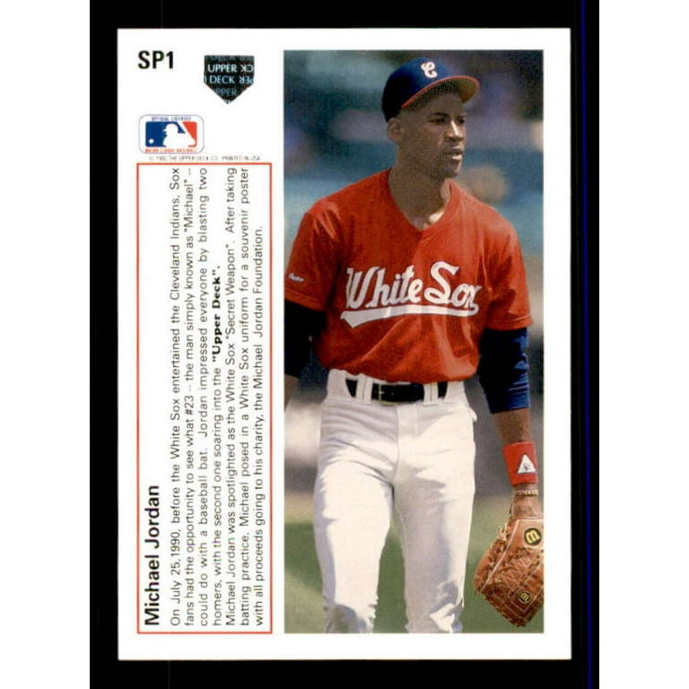 1991 Upper Deck MICHAEL JORDAN Baseball Rookie Card #SP1 RC