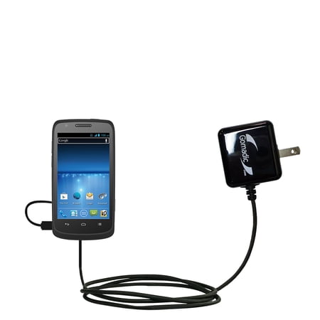 Gomadic Intelligent Compact AC Home Wall Charger suitable for the Sprint Force - High output power with a convenient, foldable plug design - Uses TipE