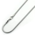 thumbnail image 2 of 2.4mm Stainless Steel Chain Necklaces Snake Chain ( Available Length 18",20",24",30"), 2 of 2