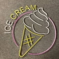 thumbnail image 4 of Glowneon Ice Cream Neon Sign, Ice Cream Store Decor Signboard, 4 of 4