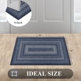thumbnail image 6 of Enyhom Blue Front Doormats 24" x 36" Heavy Duty Durable Welcome Mat for Outdoor Indoor, Dirt Trapper Floor Mats, 6 of 8