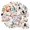 1A-35pcs, variant on 35pcs Cute  Stickers Animal Office Stickers Relaxation Funny Graffiti for Notebooks Laptops Suitcases