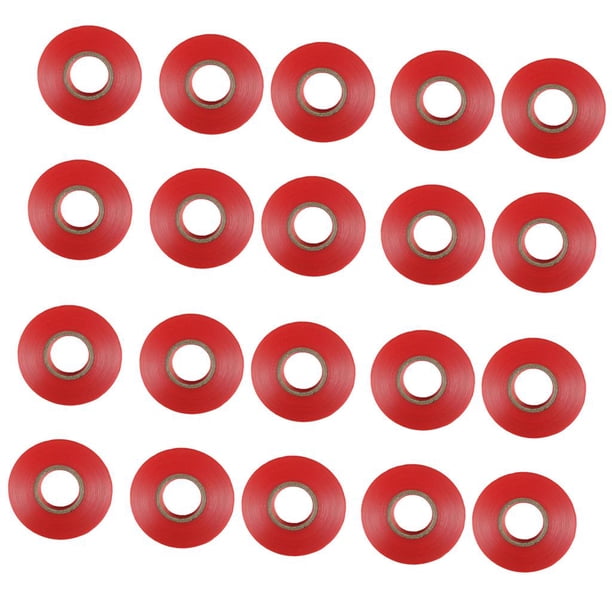 20 piezas de atar Cinta de plástico para s de atar, atar plantas rojo Gloria Tapetool Branch Tapes