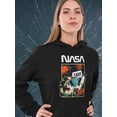 thumbnail image 2 of NASA Nasa Astronaut Portrait Taxi Hoodie Women -NASA Designs, Female Medium, 2 of 4