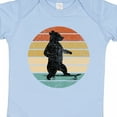 thumbnail image 4 of Inktastic Skateboard Bear Retro Sunset Boys or Girls Baby Bodysuit, 4 of 5