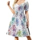 thumbnail image 2 of Vestido de manga corta con diseño de célula, mitocondria, ADN, orgánulo y metabolismo, estilo coreano, para fiesta de graduación, ropa de mujer., 2 of 7