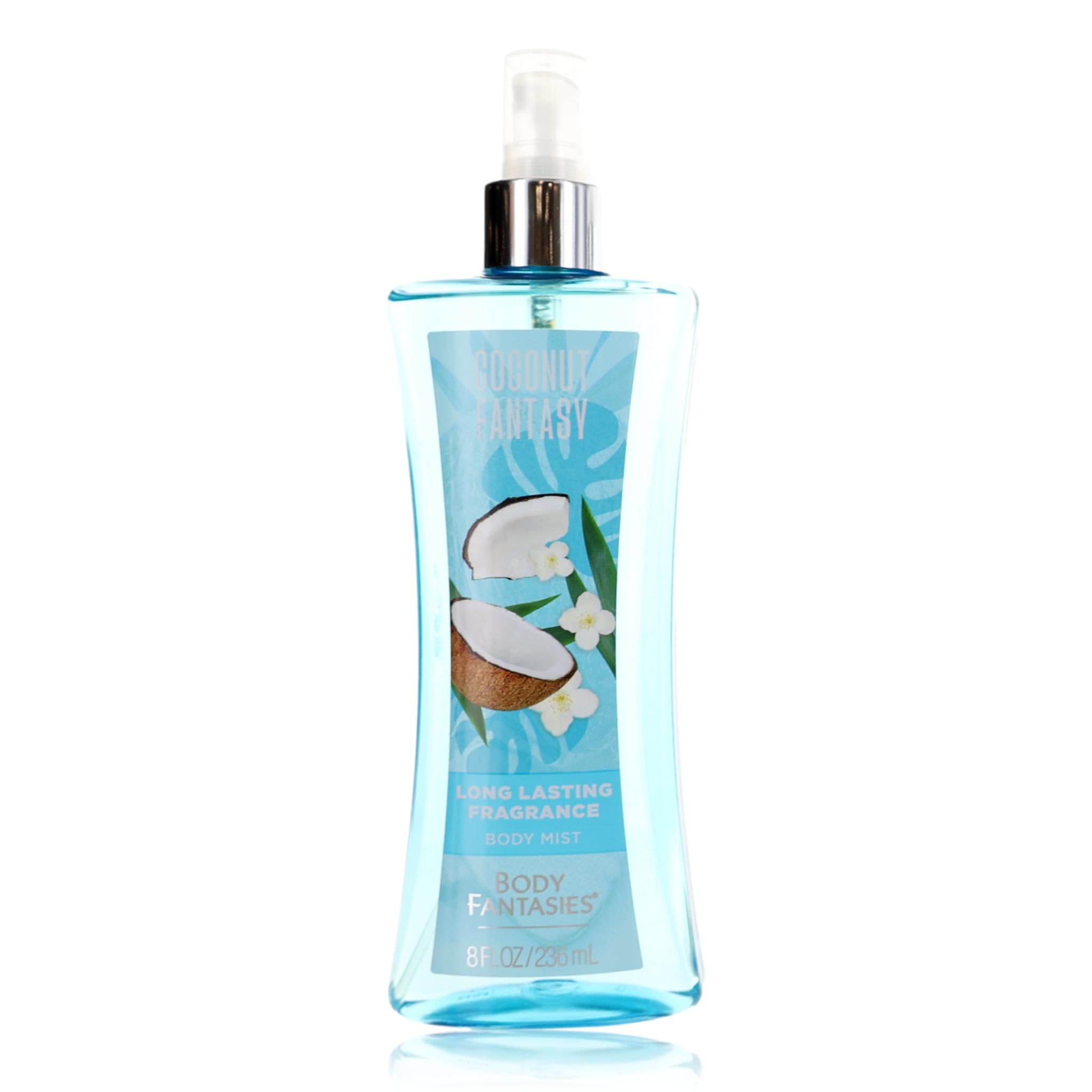 Body Fantasies Coconut Fantasy Body Spray for Her, 8 fl oz