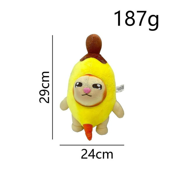 Banana Cat Meme Plush Crying Banana Cat Plush Toy Doll