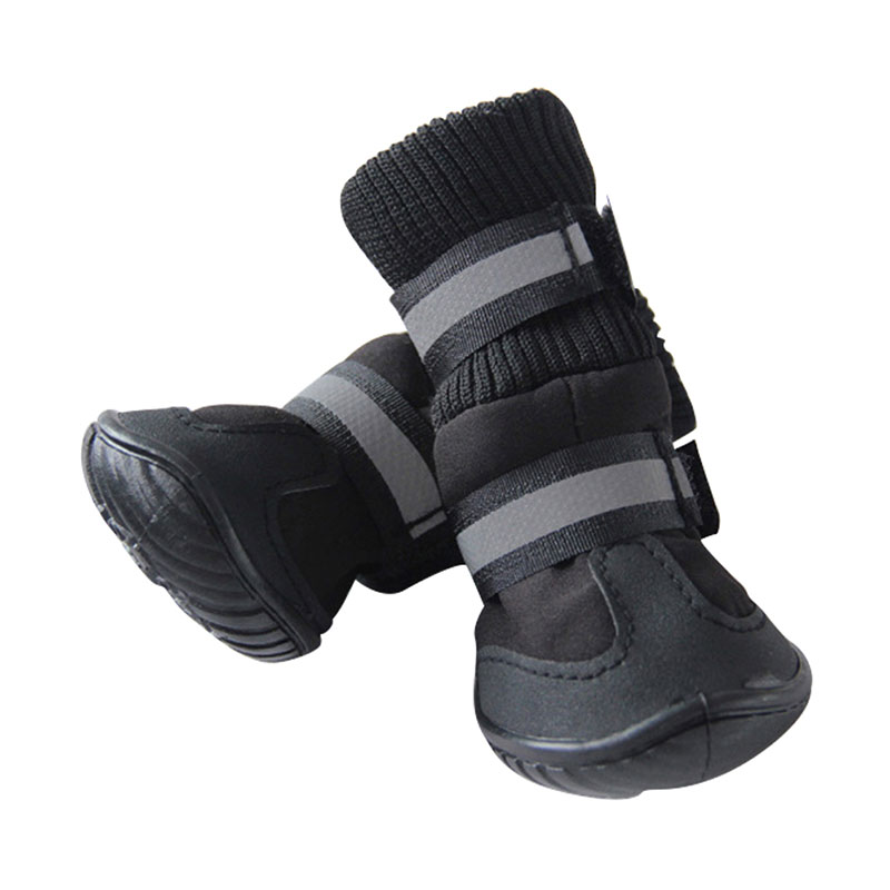 Dog Boots Waterproof Shoes Rugged Anti-Slip Sole Cotton Rain Boots Dog shoes - image 1 of 1