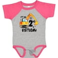 thumbnail image 3 of Inktastic Construction Truck It's My 2nd Birthday Boys or Girls Baby Bodysuit, 3 of 5
