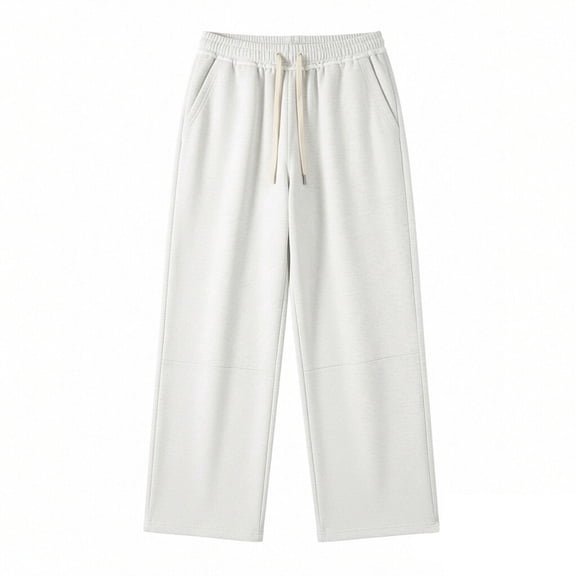 zbxnLI Men's Casual Sweatpants Loose Jogger Pants Drawstring Waist Athletic Trousers Comfortable Everyday Wear