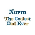 thumbnail image 3 of CafePress - Norm Coolest Dad Large Mug - 15 oz Ceramic Large White Novelty Mug, 3 of 6