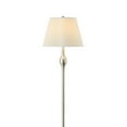 thumbnail image 4 of Beige and Brushed Nickel 3-Piece Lamp Set,Silver Metal Lighting Lamps, 4 of 5