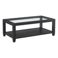 thumbnail image 2 of Home Square 3 Piece Set with Coffee Table and 2 Chairside Table in Black, 2 of 14