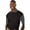 Black, variant on BlueGeneration Mens Il-50 Color Block Polo - Black 4 Extra Large Solid