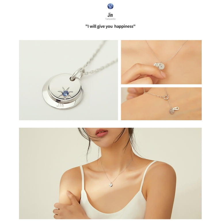 BTS | STONEHENgE Moment of Light Jewelry Necklace Birth Jin