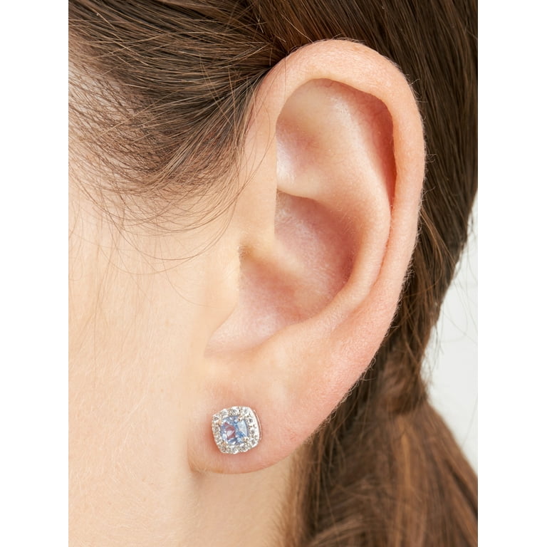 アクセサリー P45 Forever Facets Women's Platinum over Sterling Silver