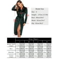 thumbnail image 5 of Uniexcosm Women Plush Robes Soft Warm Fleece Bathrobe Long Comfy Robe, 5 of 9