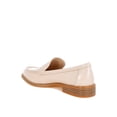 thumbnail image 5 of Corleone Pleather Stacked Heel Loafers, 5 of 9
