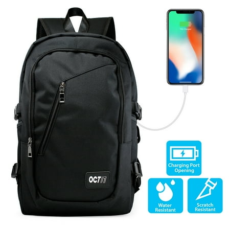 Business Water-resistant Anti-theft School Laptop Backpack